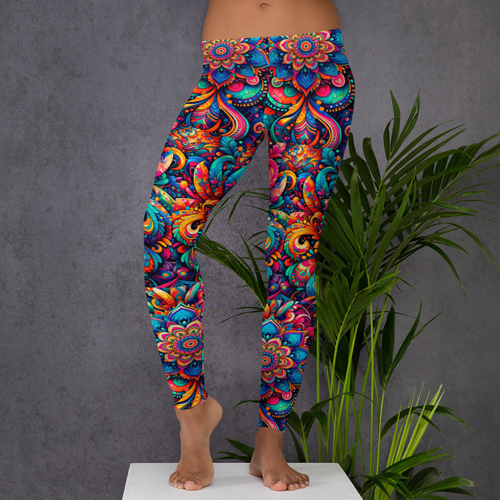 Leggings - Owl Flowers