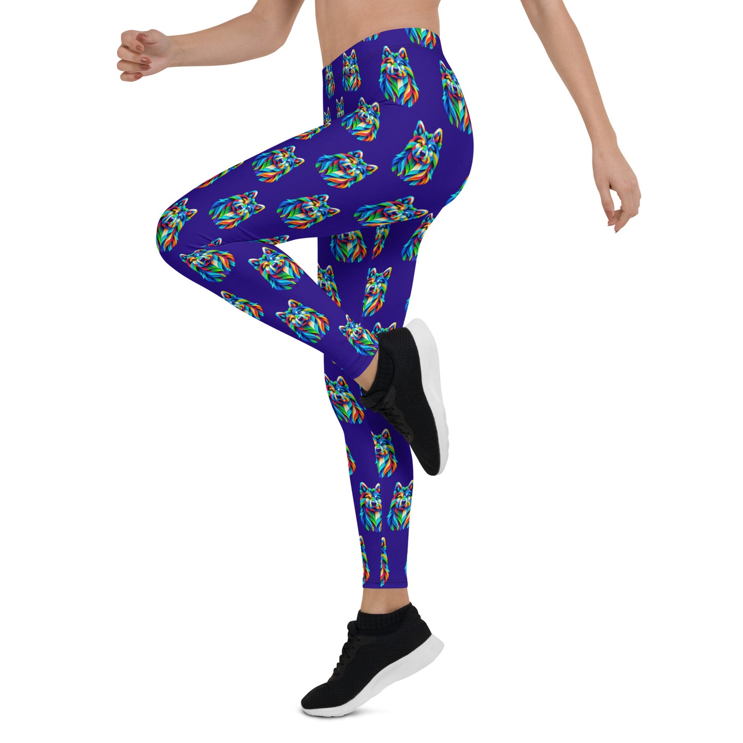 Leggings - Blue dog