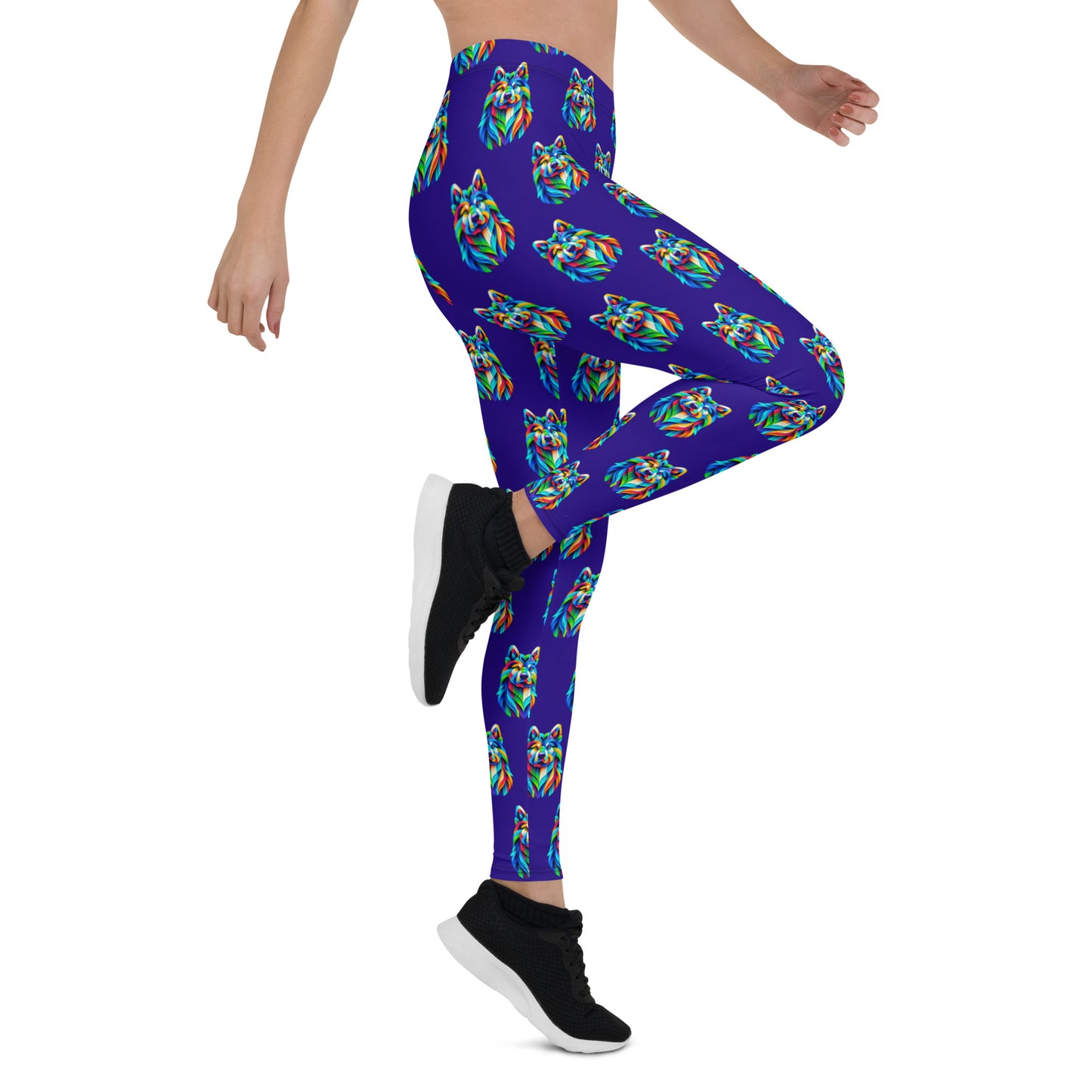 Leggings - Blue dog