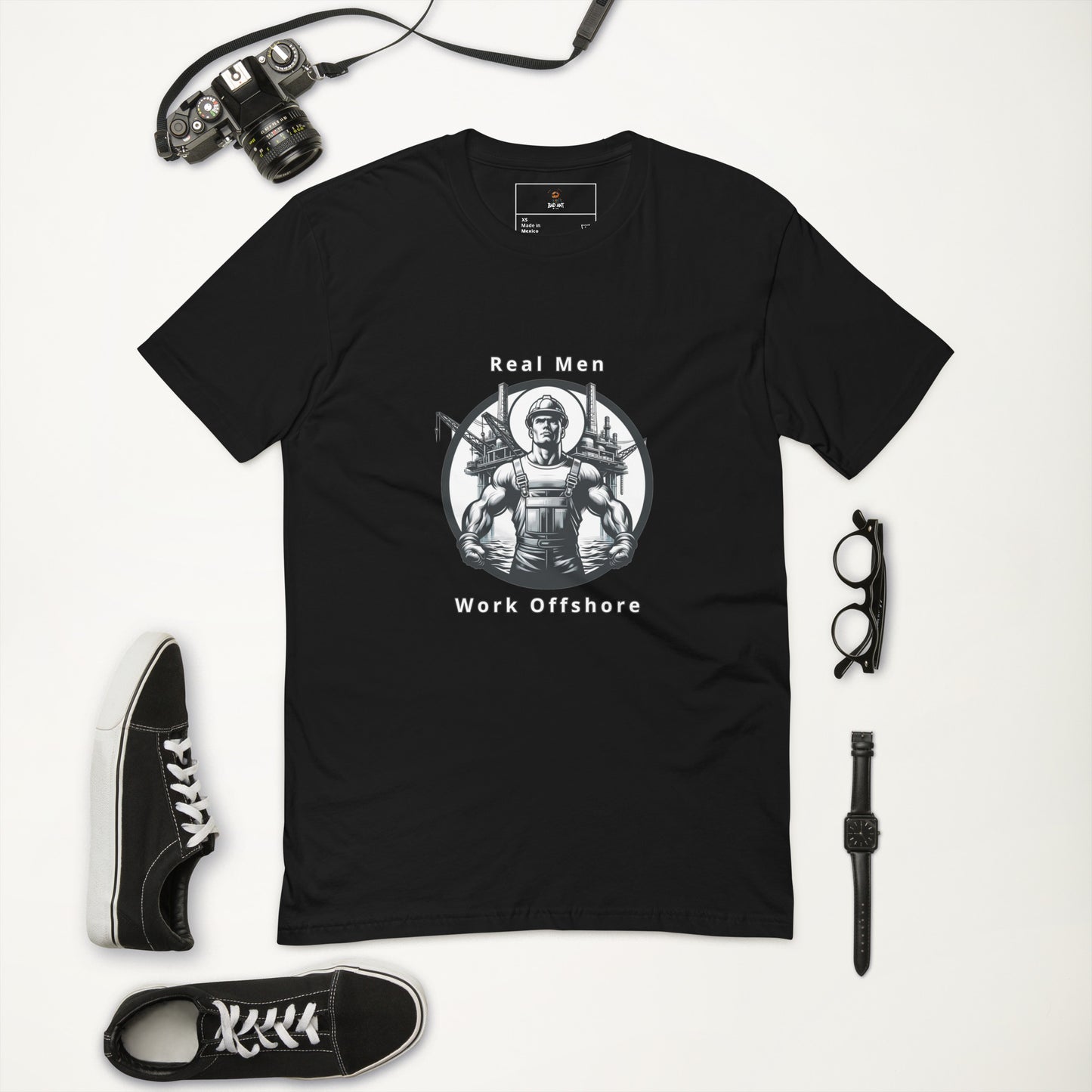 Short Sleeve T-shirt - Real Men Work Offshore 2