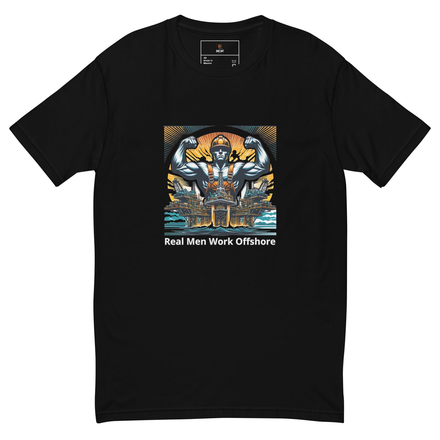 Short Sleeve T-shirt - Real Men Work Offshore 3