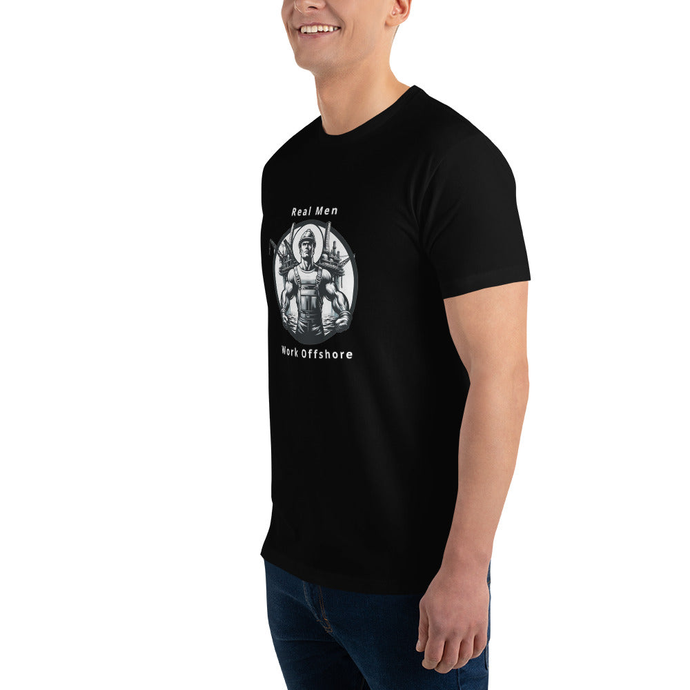 Short Sleeve T-shirt - Real Men Work Offshore 2