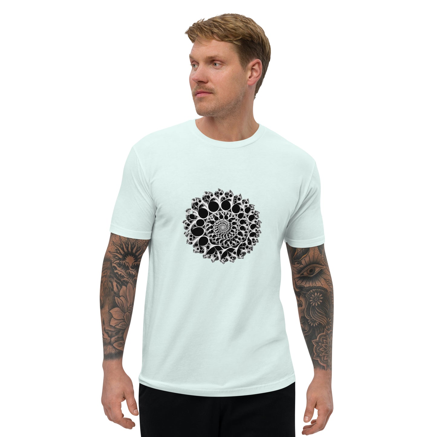 Short Sleeve T-shirt - Fibonacci Fractal