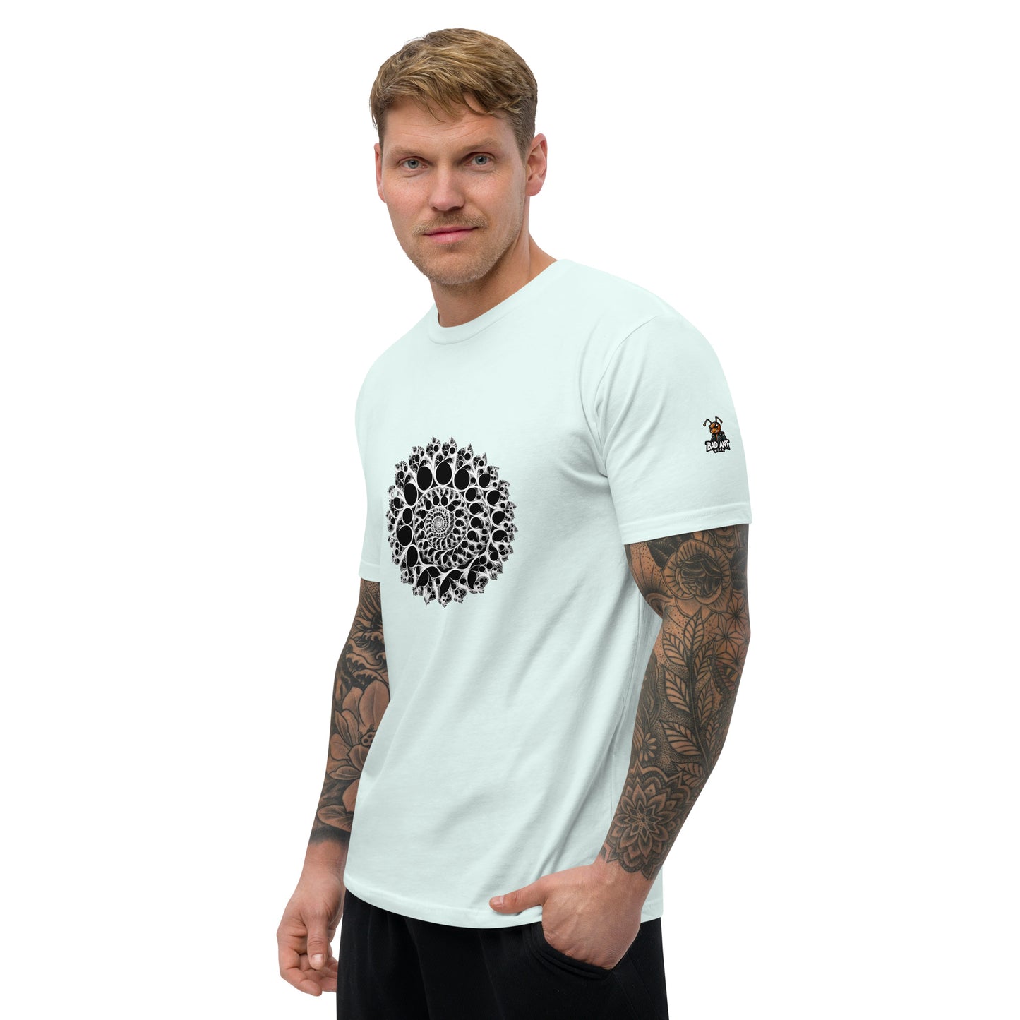 Short Sleeve T-shirt - Fibonacci Fractal