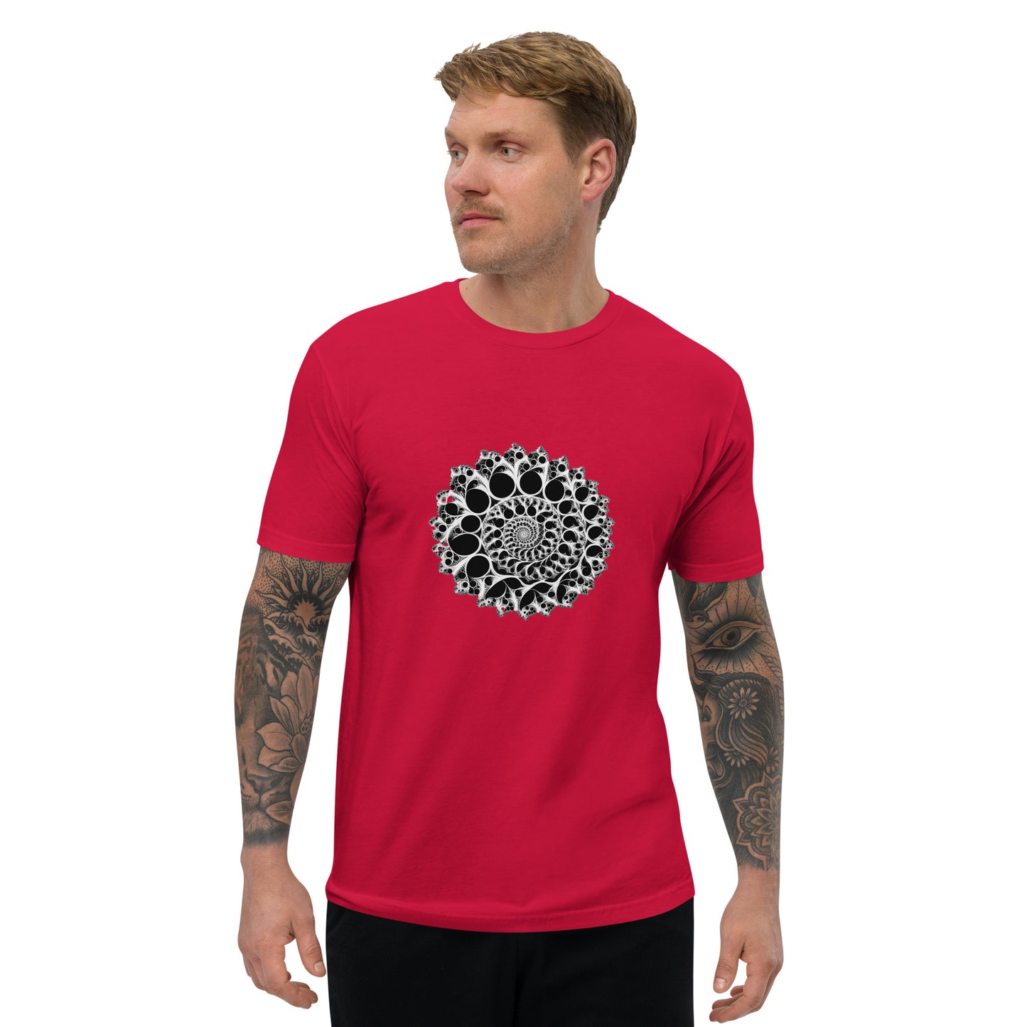 Short Sleeve T-shirt - Fibonacci Fractal