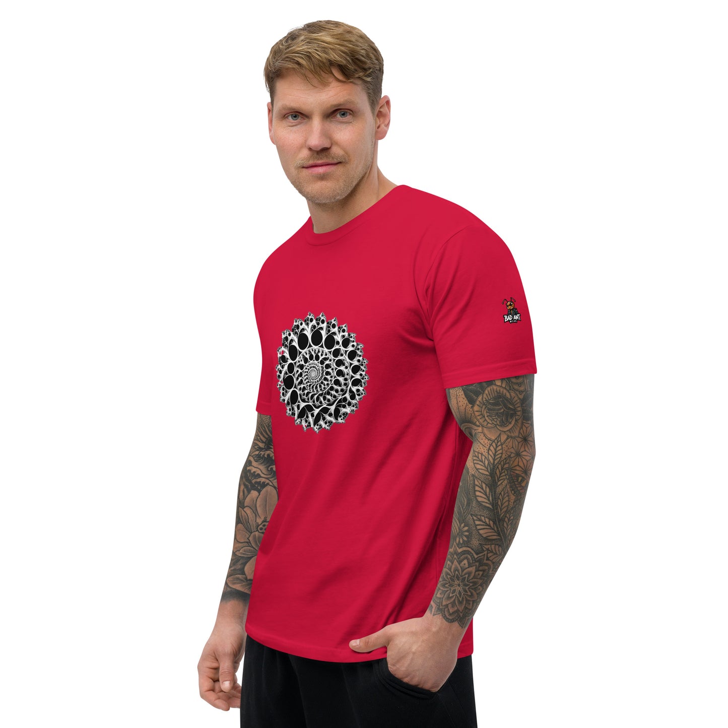 Short Sleeve T-shirt - Fibonacci Fractal