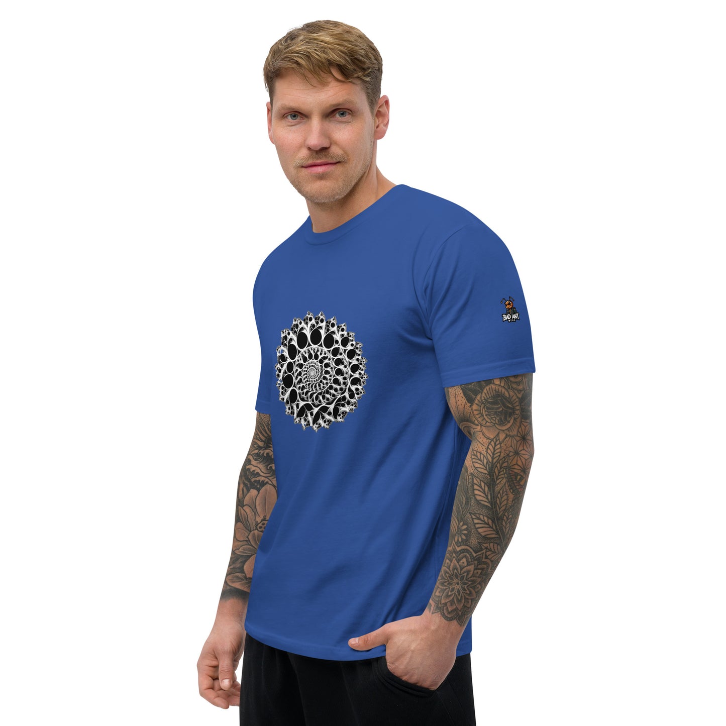 Short Sleeve T-shirt - Fibonacci Fractal