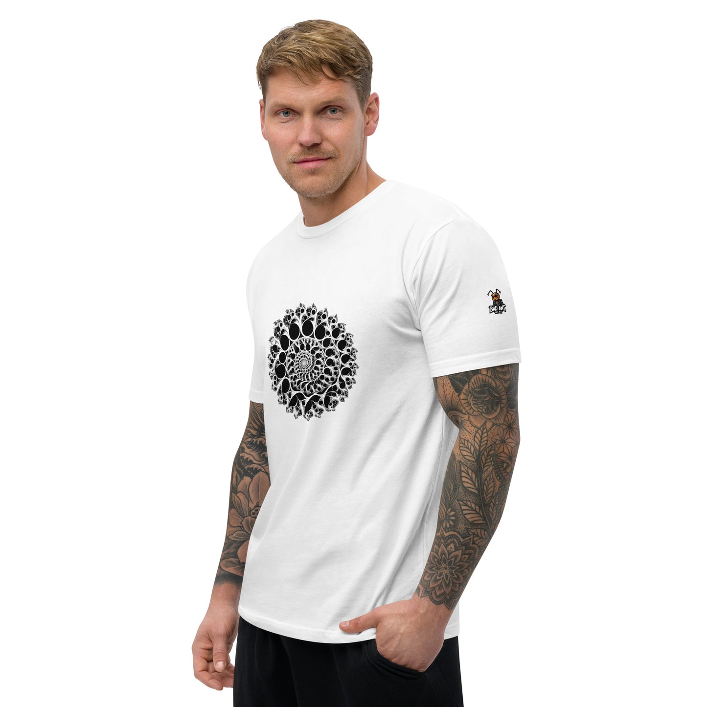 Short Sleeve T-shirt - Fibonacci Fractal