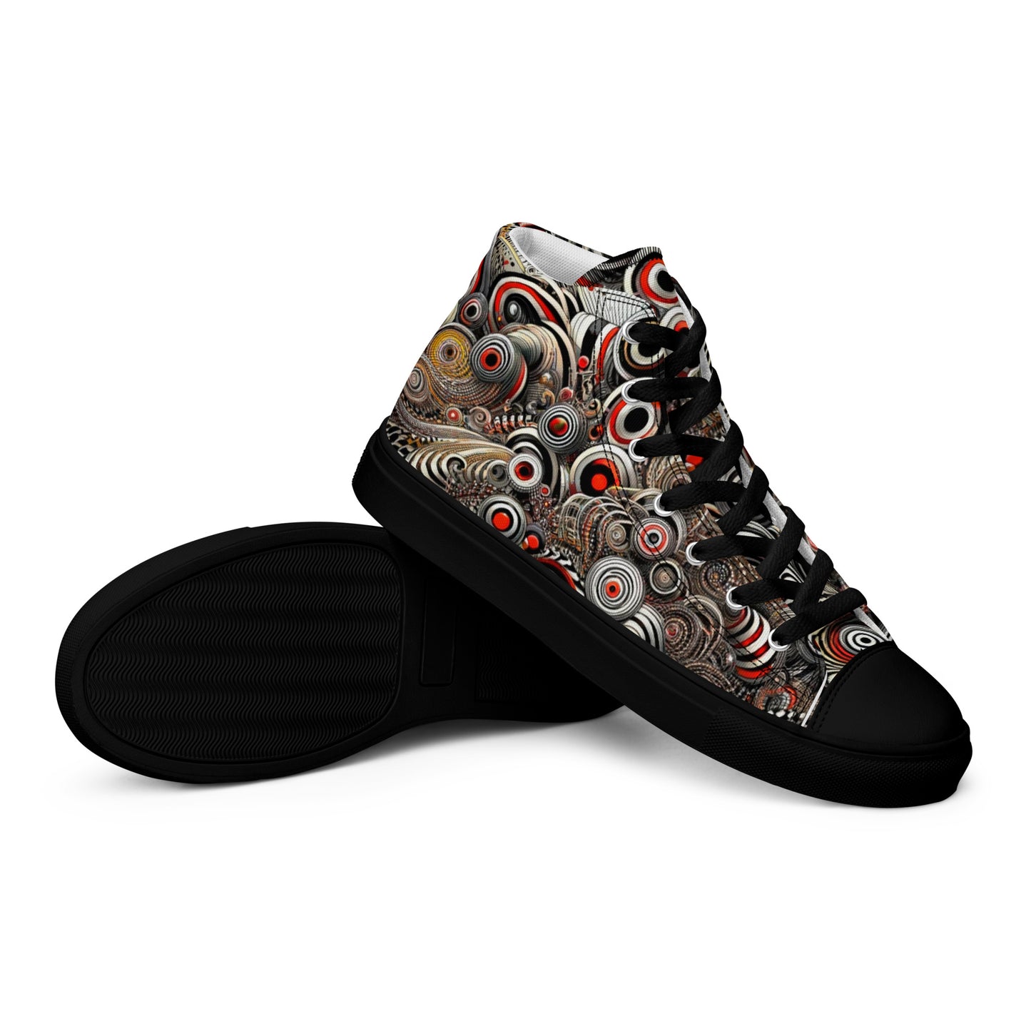 Men’s high top canvas shoes - Chaotic