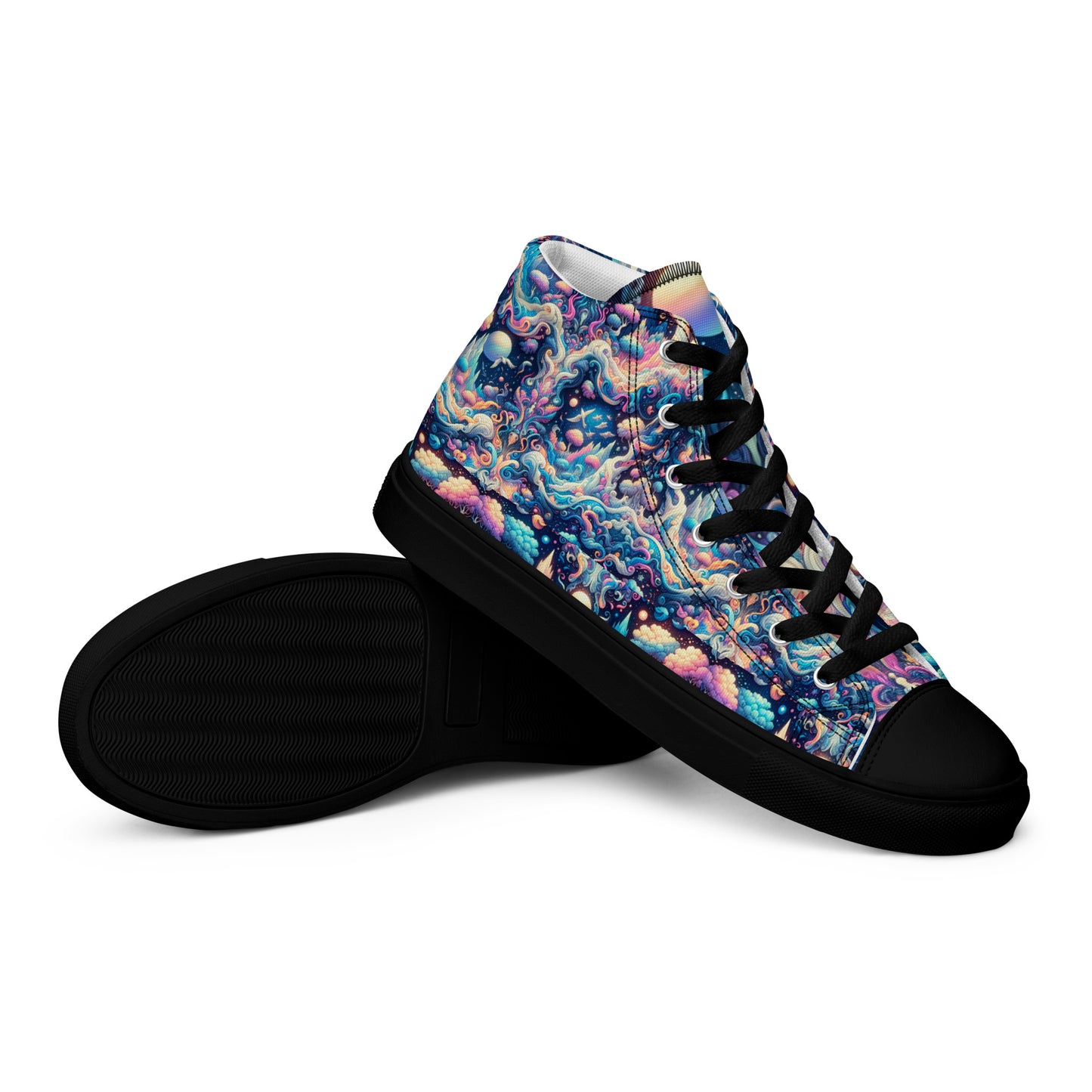 Men’s high top canvas shoes - Dreamscape