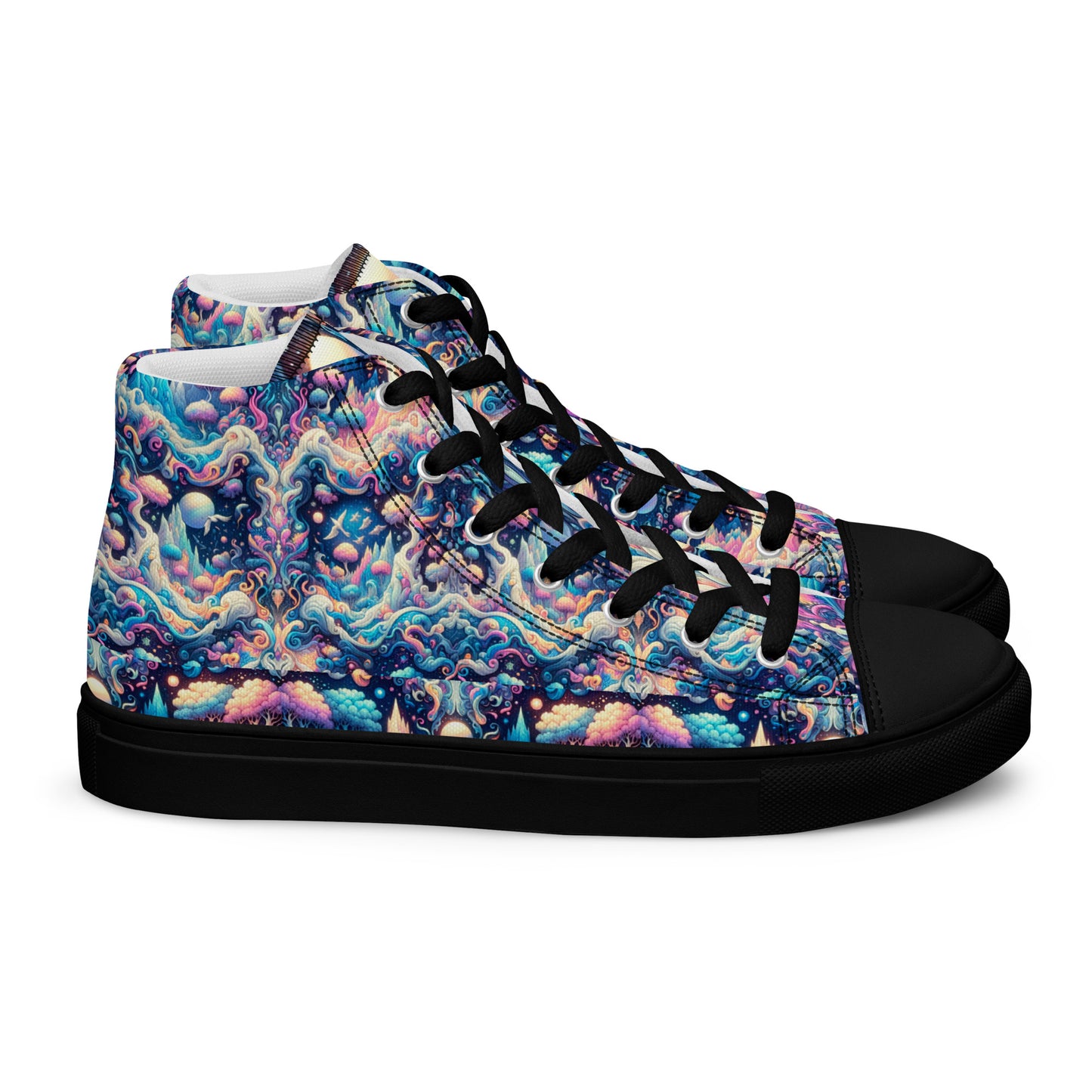 Men’s high top canvas shoes - Dreamscape