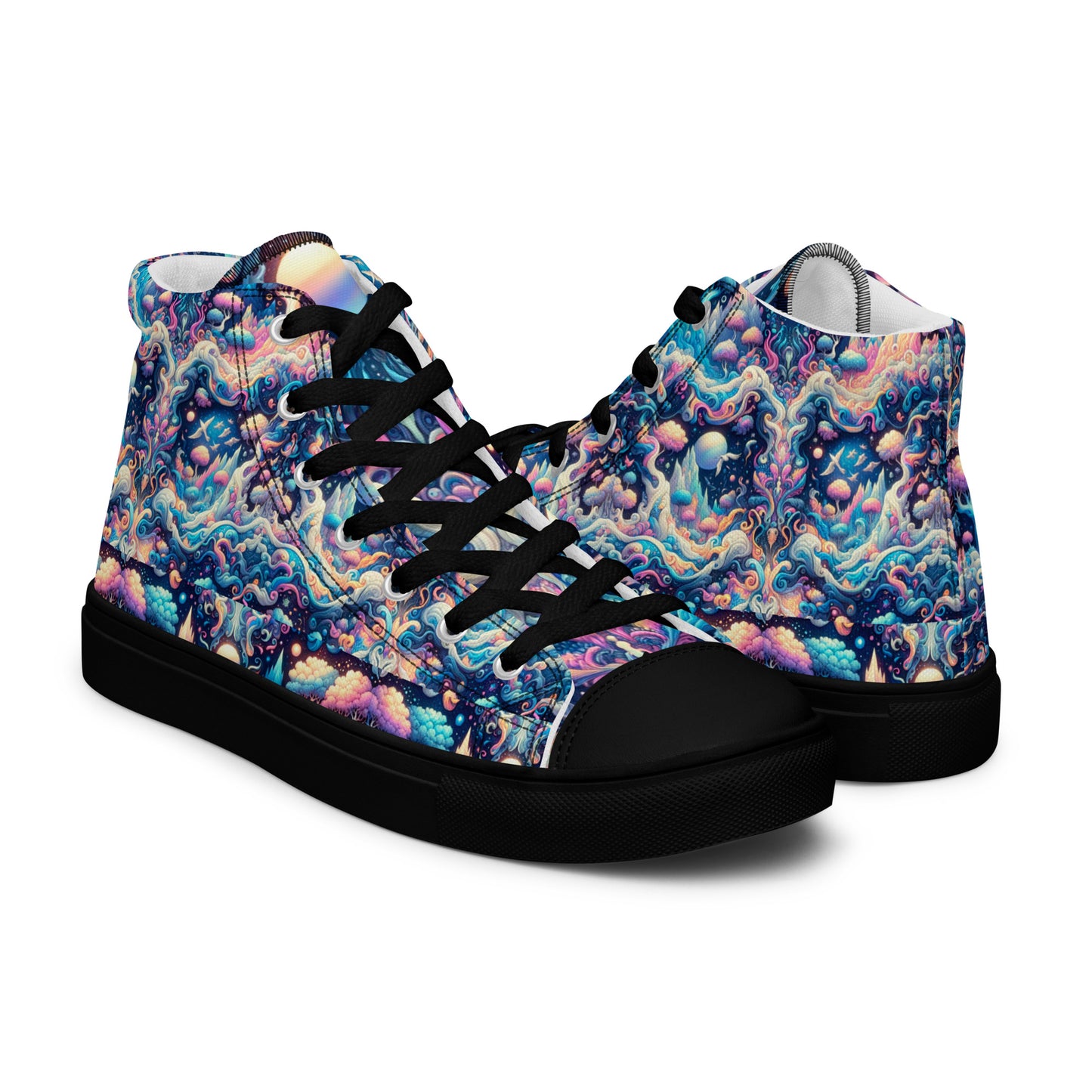 Men’s high top canvas shoes - Dreamscape