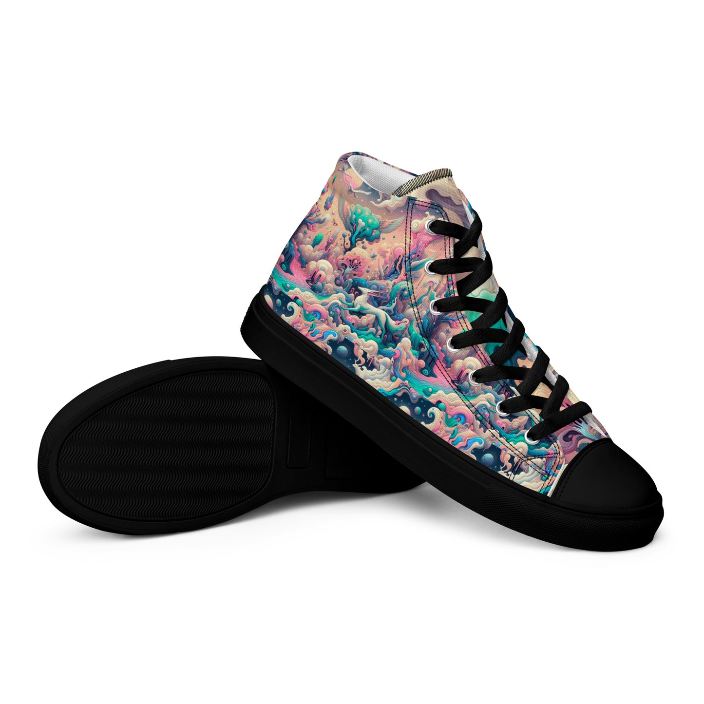 Men’s high top canvas shoes - Fantastic Dream