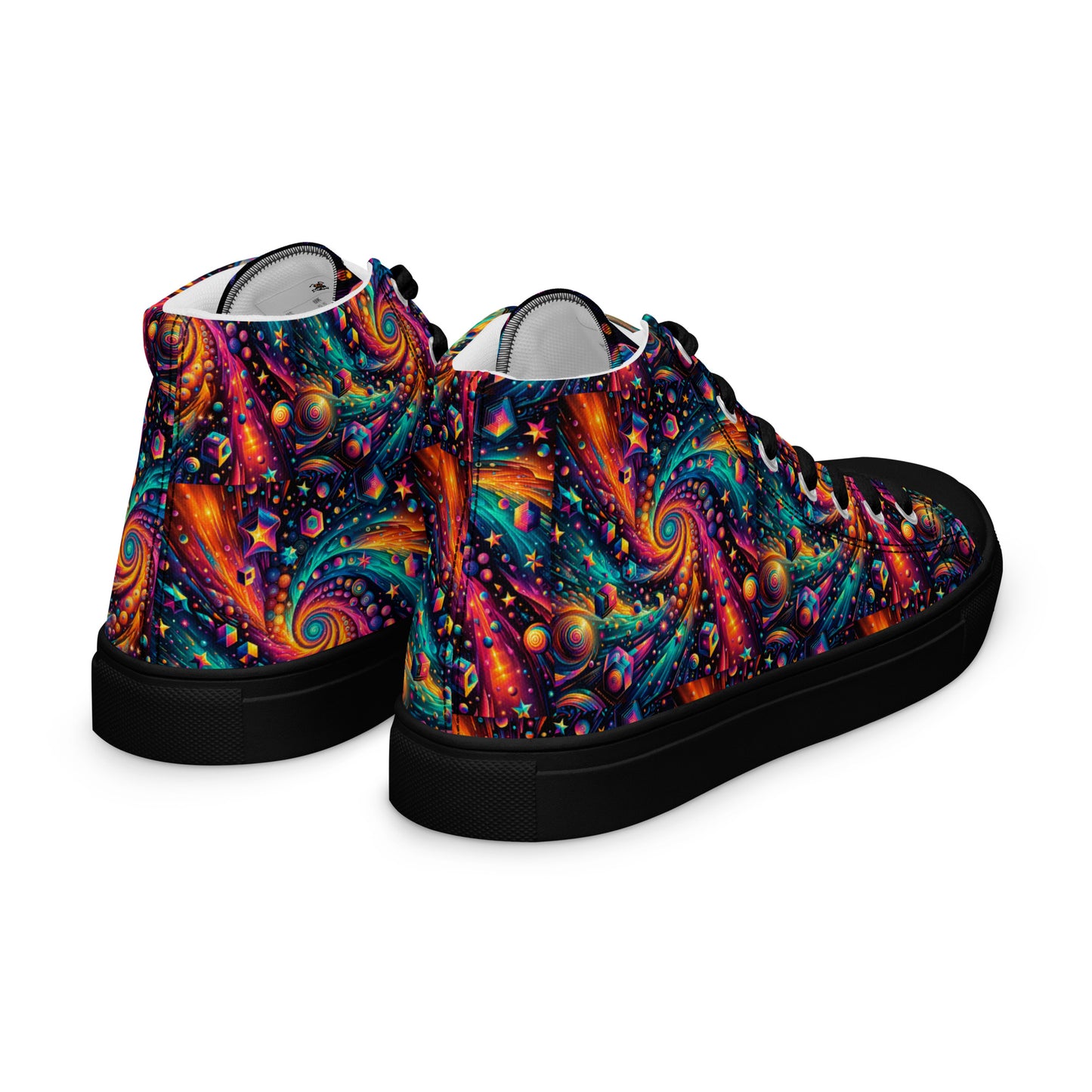 Men’s high top canvas shoes - Night Sky