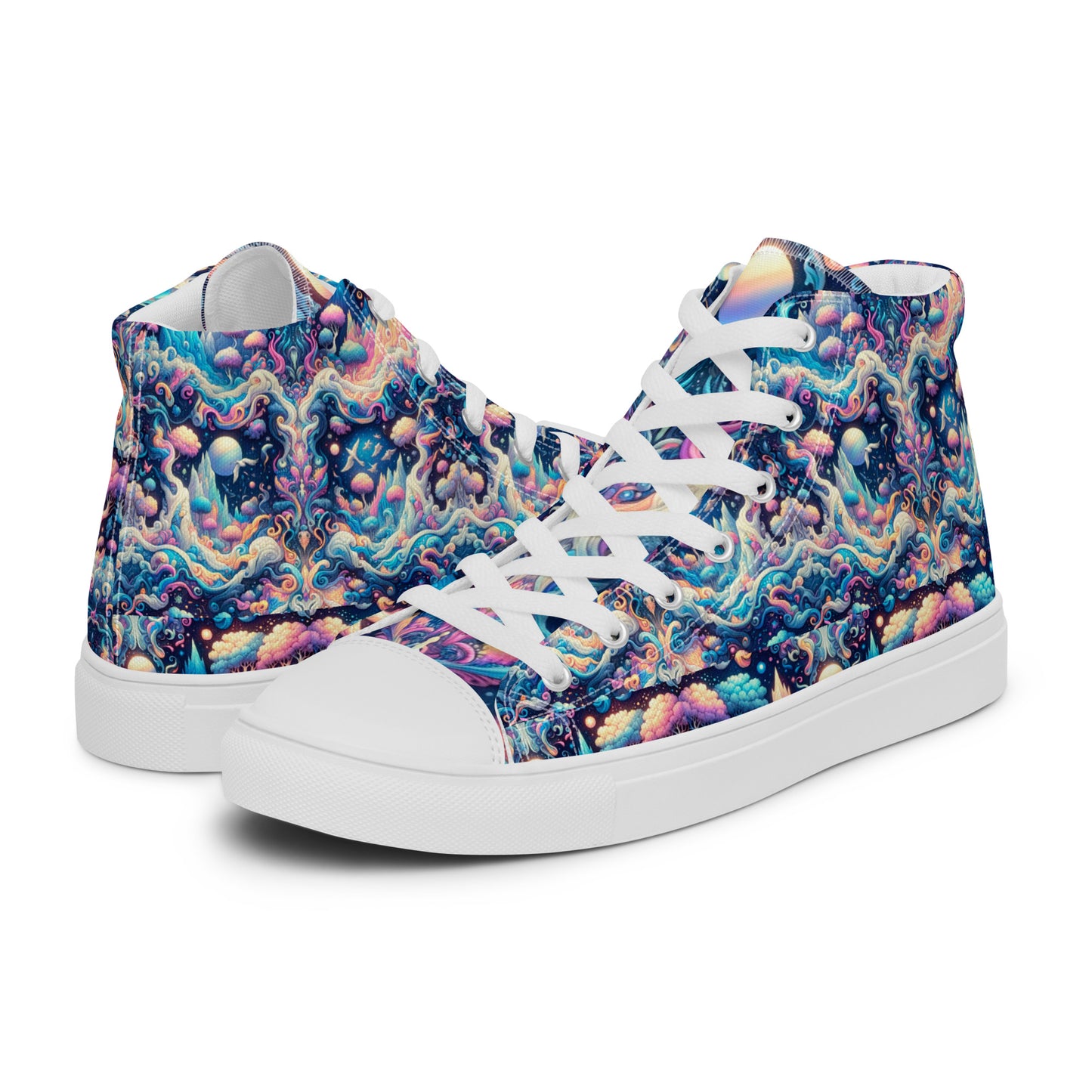 Men’s high top canvas shoes - Dreamscape