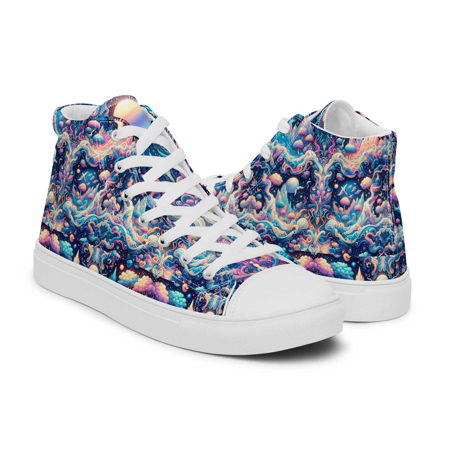 Men’s high top canvas shoes - Dreamscape