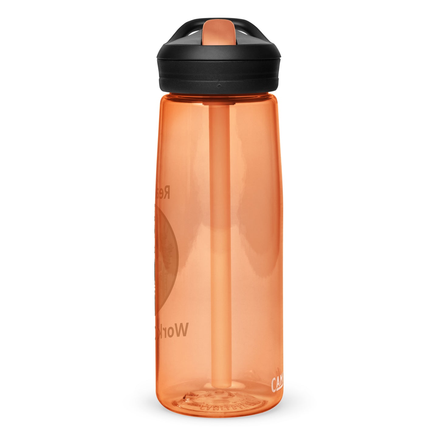Sports water bottle - Real Men Work Offshore 1