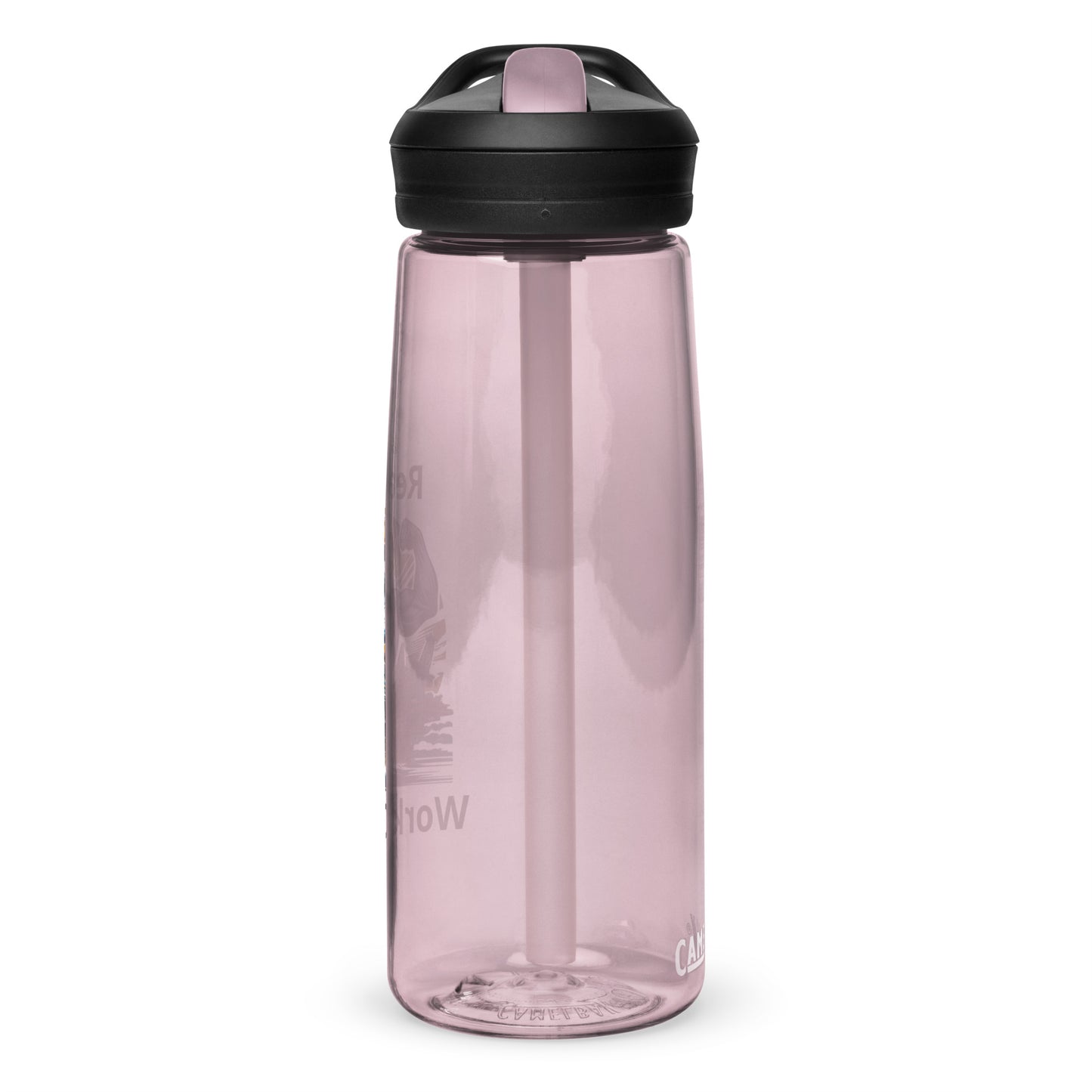 Sports water bottle - Real Men Work Offshore 3