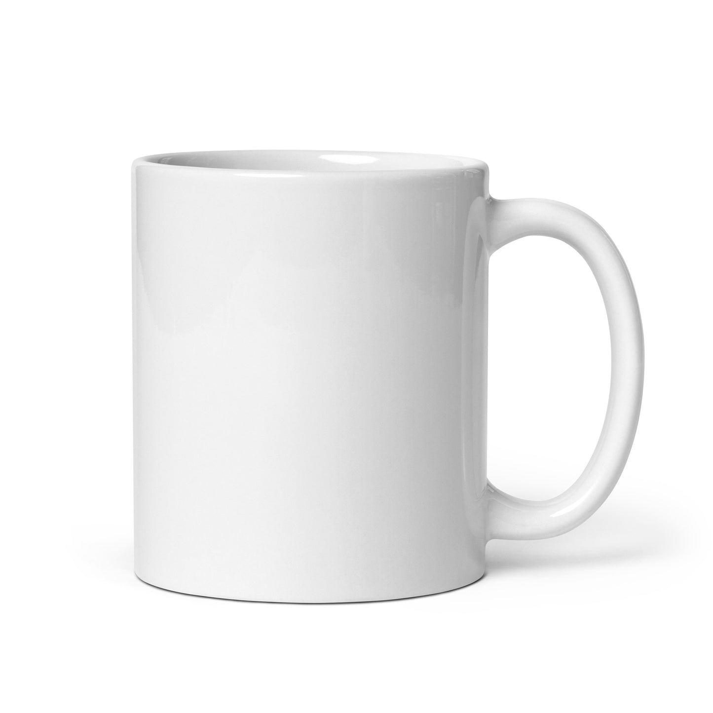 White glossy mug - Real Mn Work Offshore 1