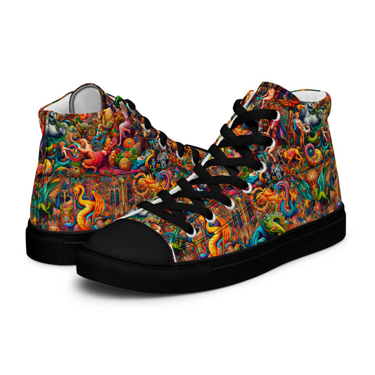 Mens High Top Canvas Shoes - Bosh