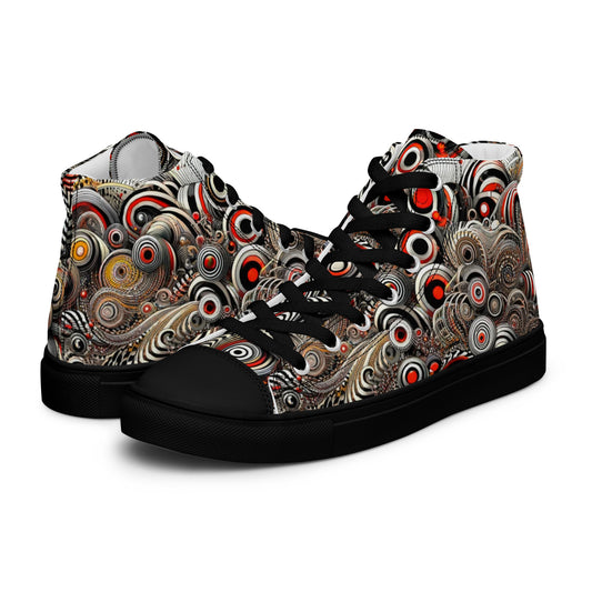 Men’s high top canvas shoes - Chaotic