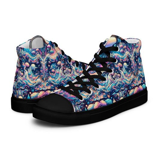 Men’s high top canvas shoes - Dreamscape