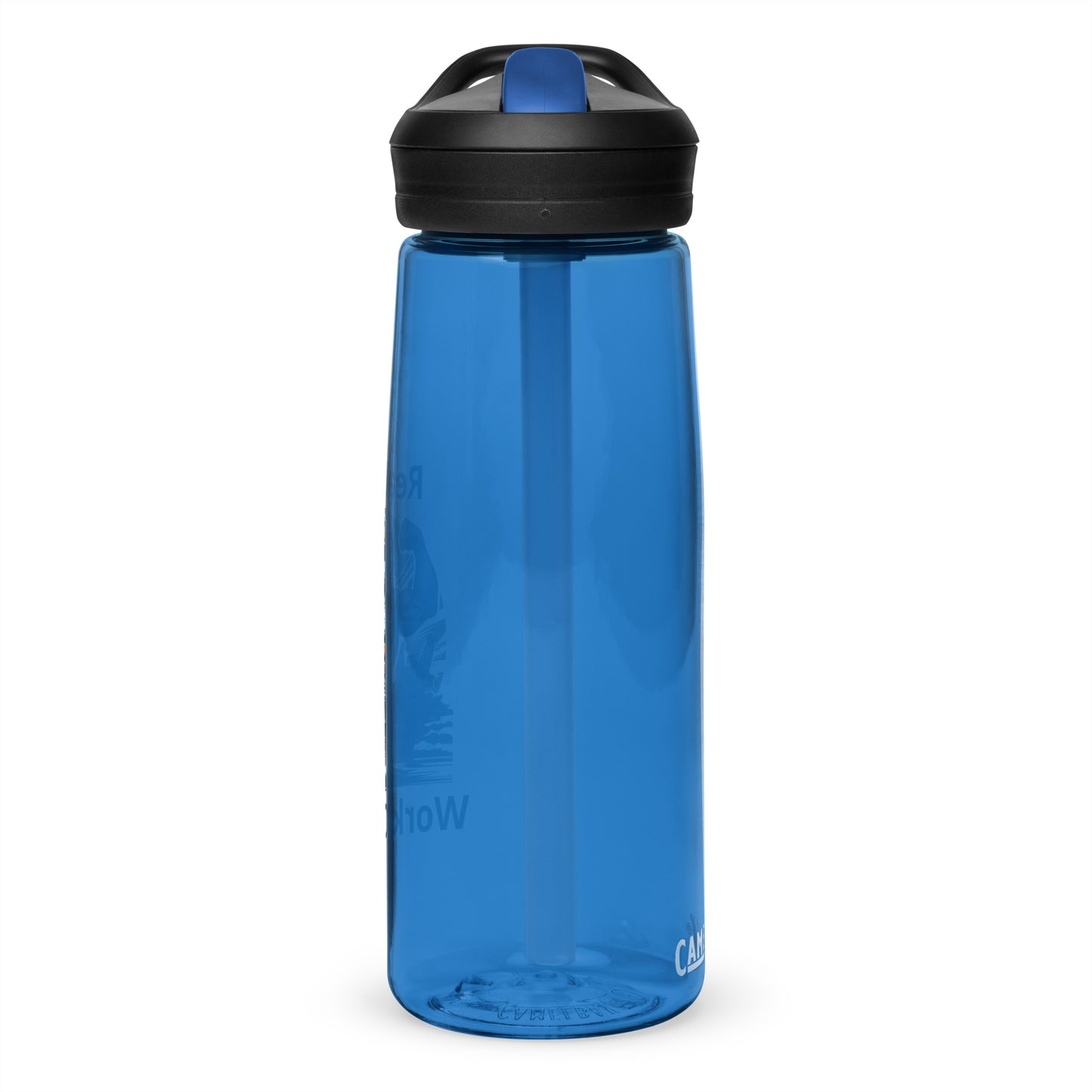 Sports water bottle - Real Men Work Offshore 3